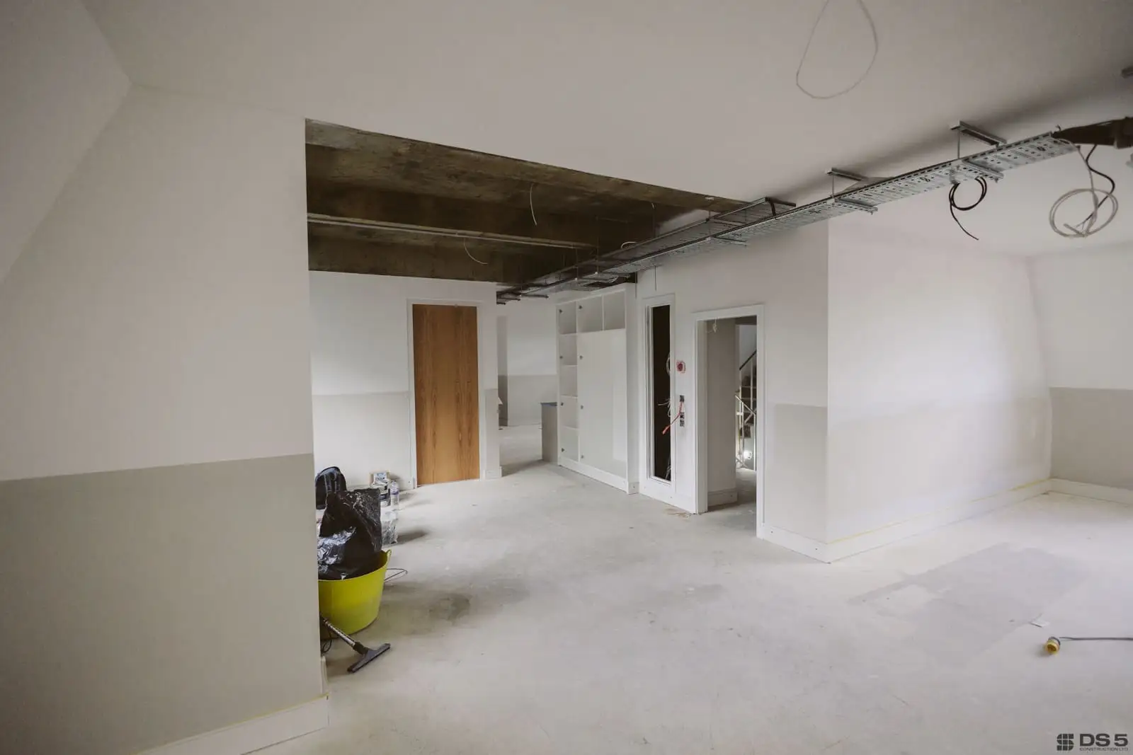 Pre-finish fit-out
